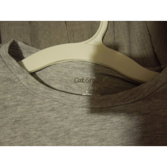 Cat & Jack Girls Pink & Coral Stripped Sweater & Heart Shirt Size XS (4/5)- NWT - Picture 3 of 3